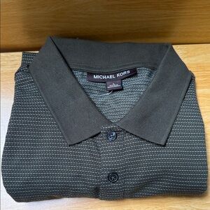 Michael Kors Dark Olive Polo Shirt for Men